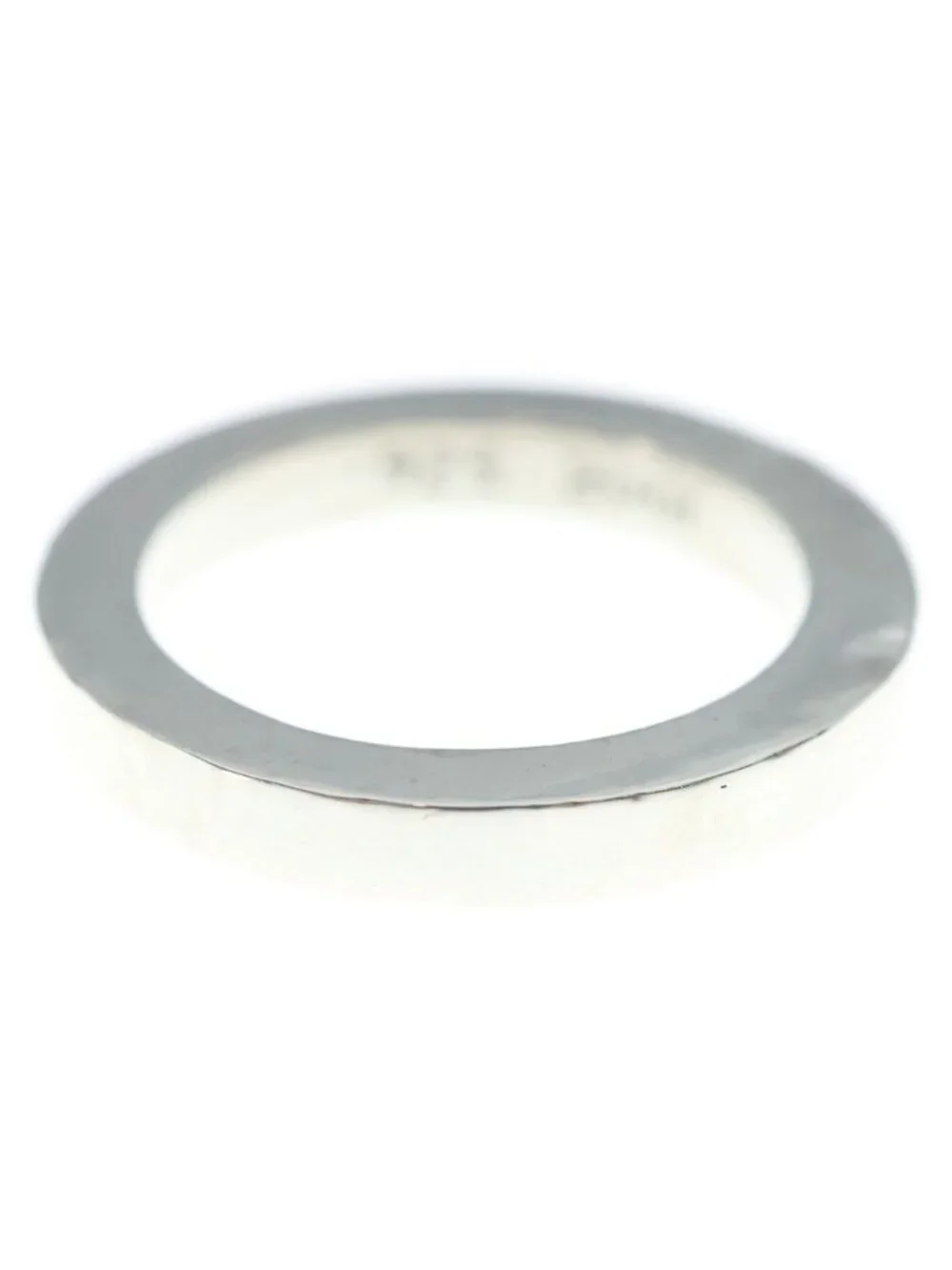 Chrome Hearts Spacer Pln Plain Silver Ring